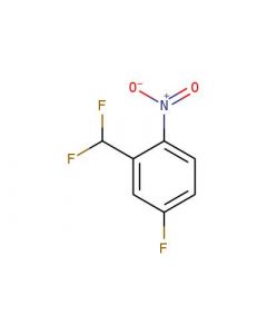 Astatech 2-(DIFLUOROMETHYL)-4-FLUORO-1-NITROBENZENE, 95.00% Purity, 0.25G